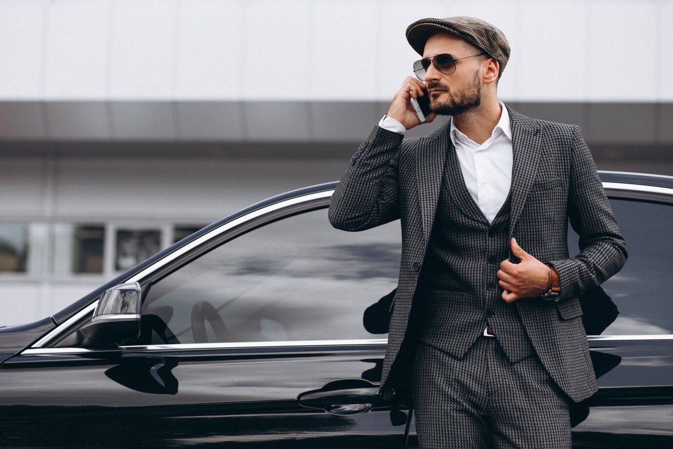 Private chauffeur service in Birmingham with executive vehicle