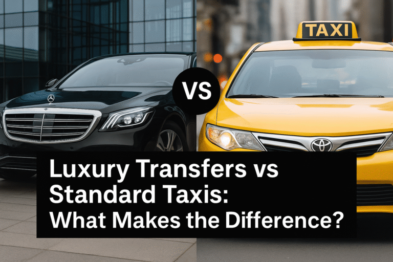 Read more about the article Luxury Transfers vs Standard Taxis: What Makes the Difference?