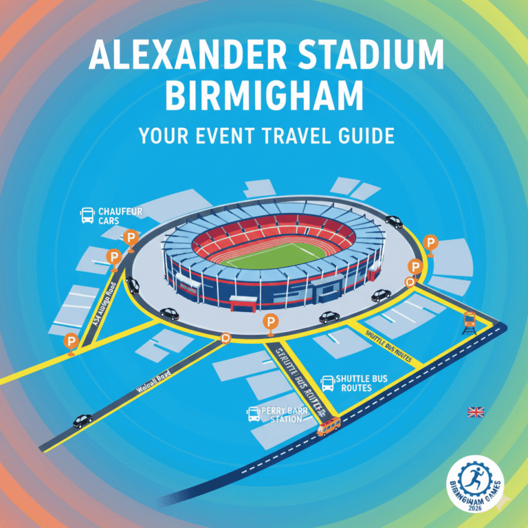 Read more about the article How to Reach Alexander Stadium for Athletics 2026