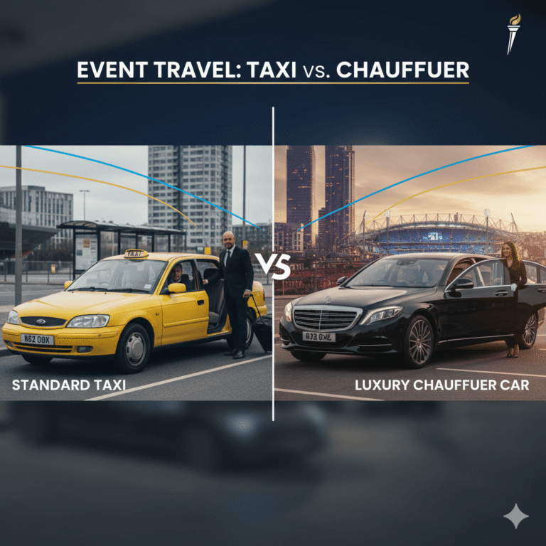 Read more about the article Taxi vs Chauffeur: Best Option for Athletics 2026