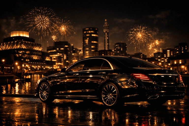 Read more about the article New Year’s Eve in Birmingham: Luxury Celebrations, Seamless Travel & Chauffeur-Driven Confidence