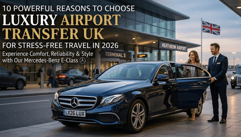 Read more about the article 10 Powerful Reasons to Choose Luxury Airport Transfer UK for Stress-Free Travel in 2026