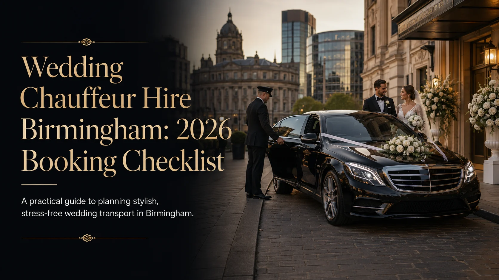 Wedding Chauffeur Hire Birmingham